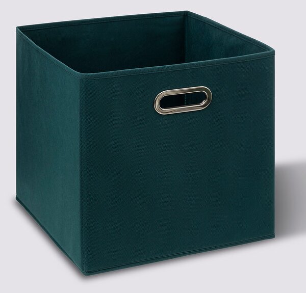 Úložný box Simple, 31x31x31 cm, tmavě tyrkysová