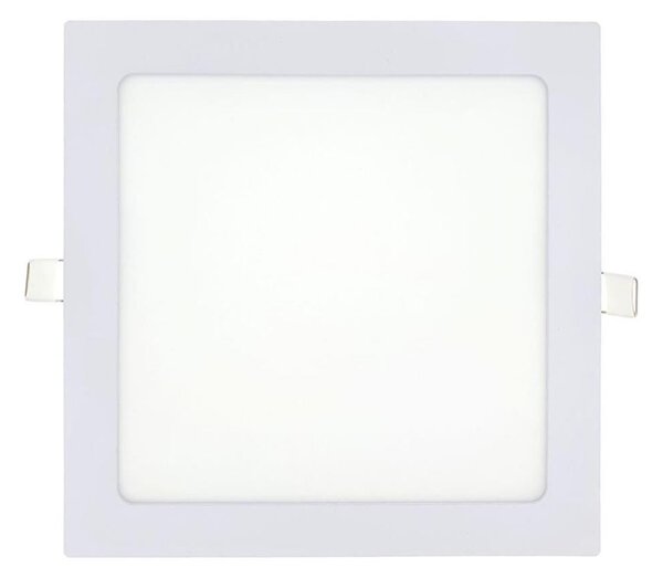 LED Podhledové svítidlo SQUARE LED/18W/230V 2700K 22x22 cm bílá