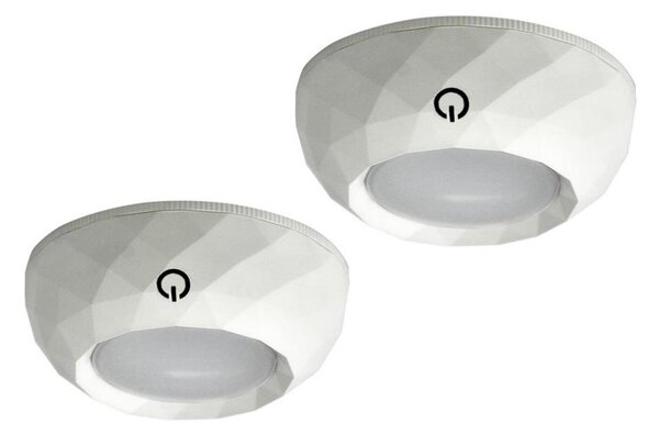 SADA 2x LED Dotykové orientační svítidlo LED/4,5V/3xAAA