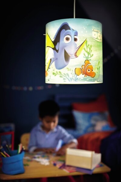 Philips 71751/90/26 - Stínidlo DISNEY FINDING DORY E27 pr. 26 cm