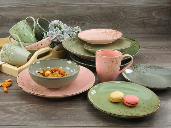 KOMBINOVANÁ SOUPRAVA, 16dílné, porcelán Creatable - Online Only nádobí, Online Only