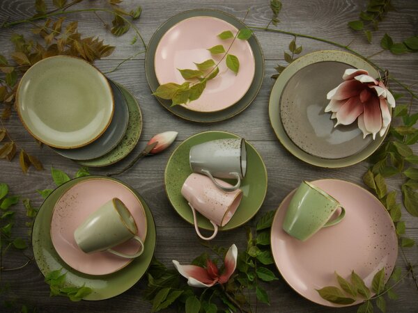 KOMBINOVANÁ SOUPRAVA, 16dílné, porcelán Creatable - Online Only nádobí, Online Only