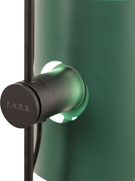 Faro Guadalupe E27 stojací svítidlo Zelená