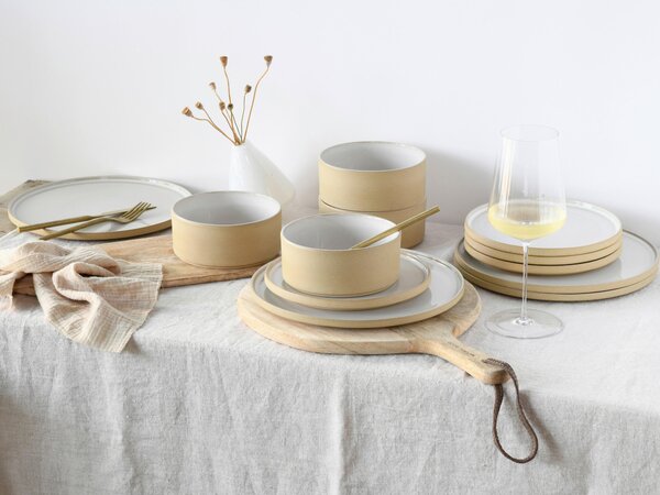 KOMBINOVANÁ SOUPRAVA, 8dílné, kamenina Creatable - Online Only nádobí, Online Only