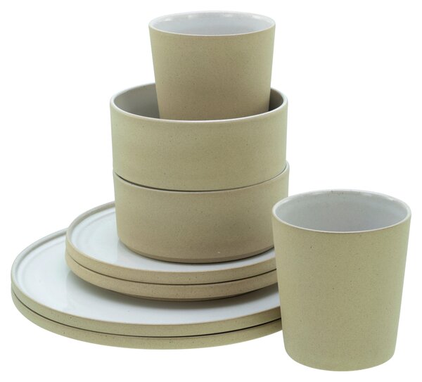 KOMBINOVANÁ SOUPRAVA, 8dílné, kamenina Creatable - Online Only nádobí, Online Only
