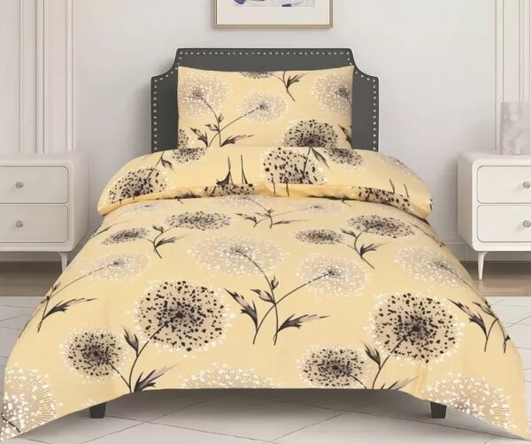 Jahu povlečení mikrosatén Dandelion 140x200+70x90 cm