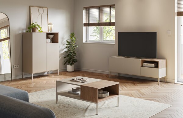Marckeric TV stolek Cailin 140 x 40 cm