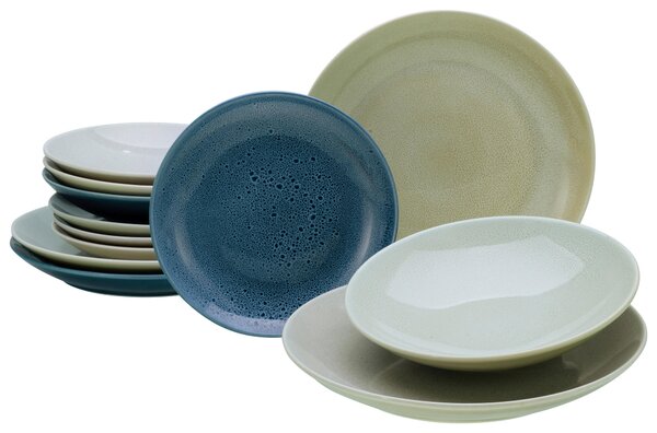 JÍDELNÍ SOUPRAVA 12dílnékamenina Creatable - Online Only nádobí, Online Only