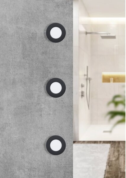 Eglo 99211 - LED Koupelnové podhledové svítidlo FUEVA 5 LED/2,7W/230V IP44