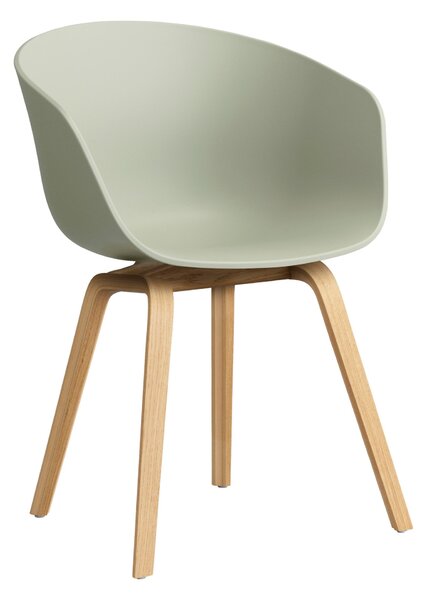 HAY Jídelní židle AAC 22, Oak / Pastel green