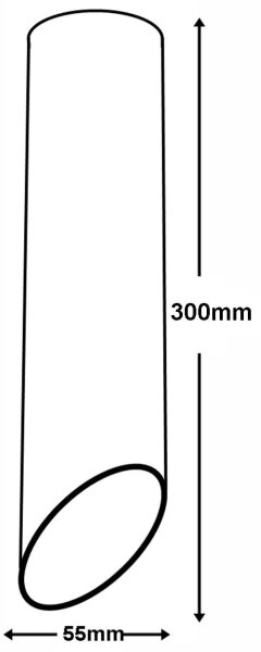 Bodové svítidlo VALDA 1xGU10/60W/230V černá