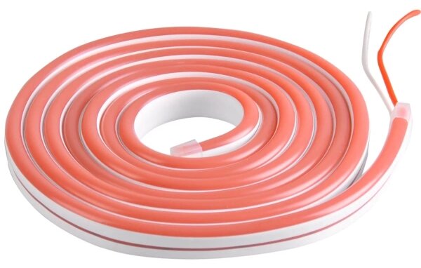 LED Pásek NEON 2 m LED/17W/12V IP65 oranžová