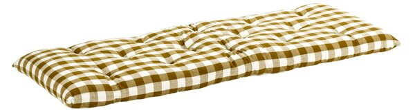 Bavlněná matrace Checkered Natural 45 × 125 cm