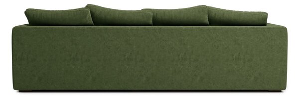 Tmavě zelená rohová pohovka (levý roh) Comfy – Scandic