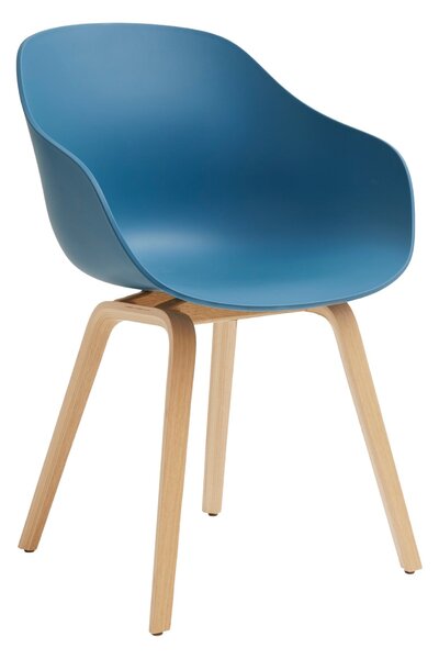HAY Jídelní židle AAC 222, Oak / Azure blue