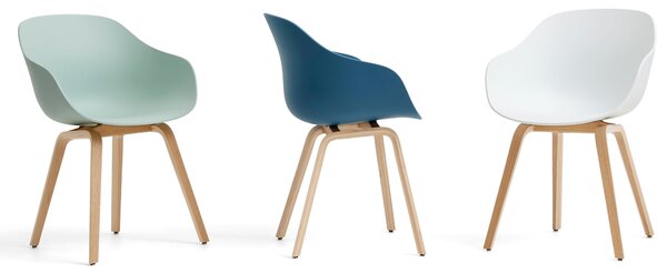 HAY Jídelní židle AAC 222, Oak / Dusty mint