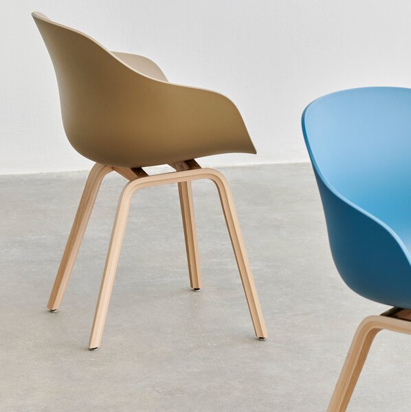 HAY Jídelní židle AAC 222, Oak / Dusty mint