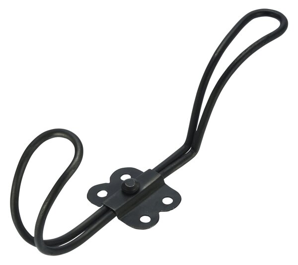 Kovový háček Antique Black