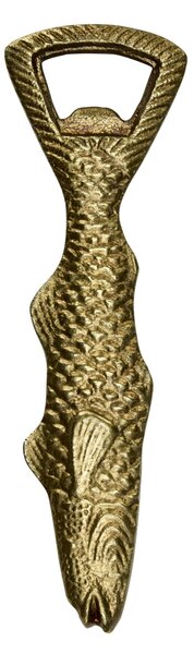 Kovový otvírák na lahve Fish Gold