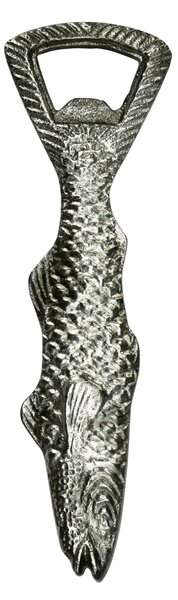 Kovový otvírák na lahve Fish Silver
