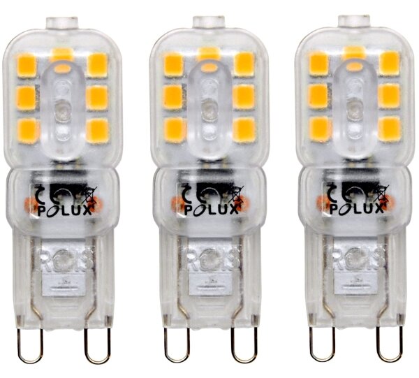 SADA 3x LED Žárovka G9/2,5W/230V 3000K