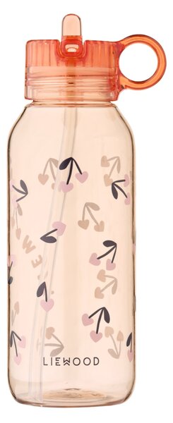 Lahev na pití pro děti Yang Tritan Cherry heart / Rosey 500 ml