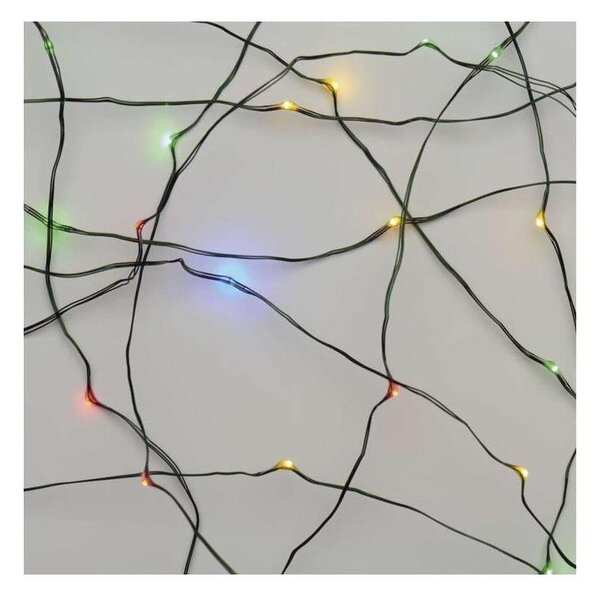 LED venkovní řetěz 75xLED/12,5m IP44 multicolor