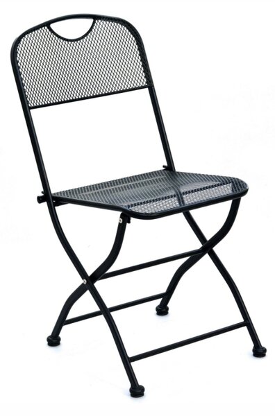 ROJAPLAST Skládací zahradní židle - ZWMC-45, kovová