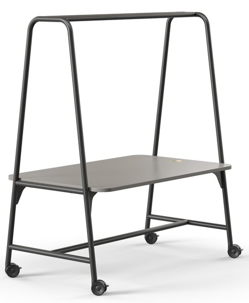 NARBUTAS - Jednací stůl ROUND MULTIPURPOSE s kolečky 160x100x105 cm