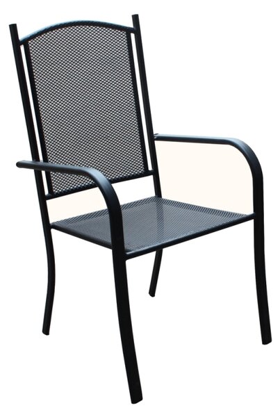 ROJAPLAST Zahradní židle - ZWMC-037, kovová