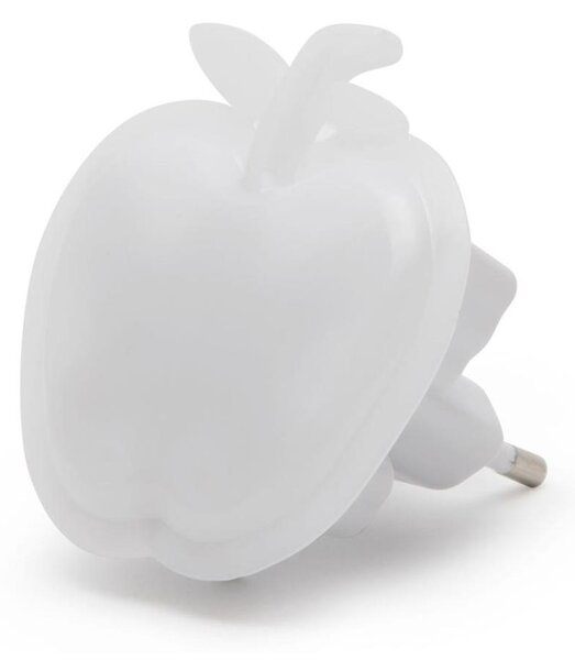 LED Orientační svítidlo do zásuvky LED/1W/230V jablko