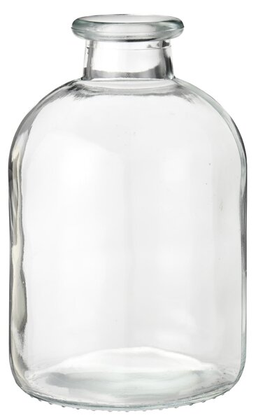 Skleněná vázička Anna Clear 17 cm