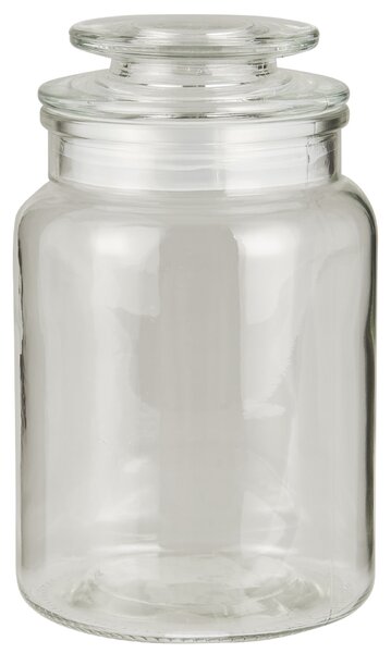 Skleněná úložná dóza Clear 1 l