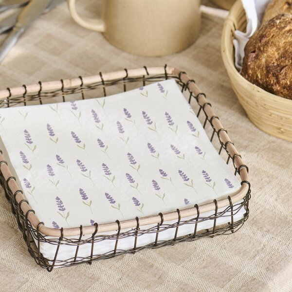 Papírové ubrousky Lavender – 20 ks