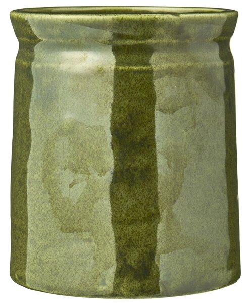 Keramický obal na květináč Green 17 cm