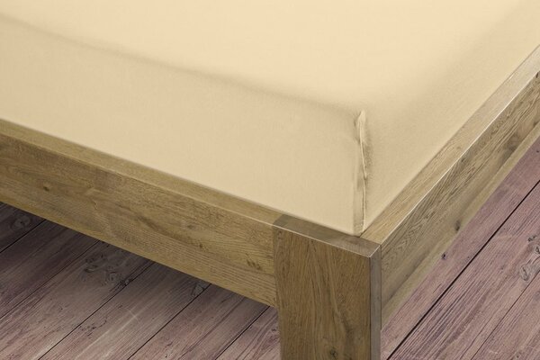 Bierbaum jersey prostěradlo natur - 80-100 x 200 cm