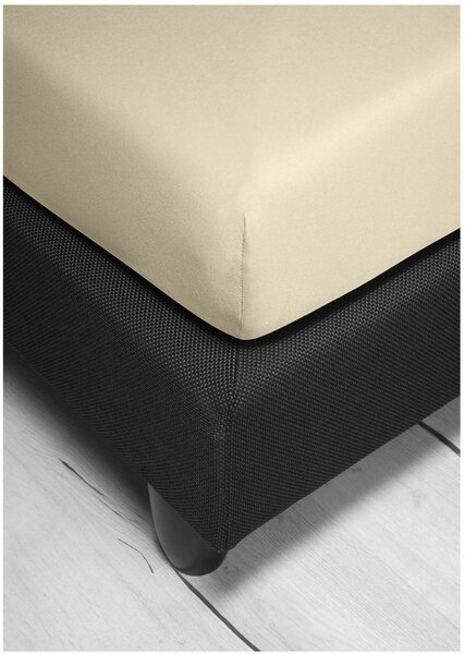 Bierbaum jersey prostěradlo natur - 80-100 x 200 cm