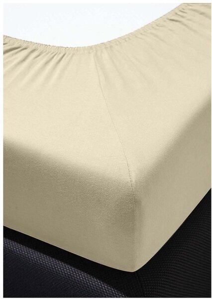 Bierbaum jersey prostěradlo natur - 80-100 x 200 cm