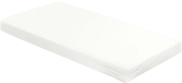 Bierbaum jersey prostěradlo bílá - 80-100 x 200 cm
