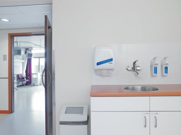 Grohe Euroeco Special umyvadlová baterie na stěnu StarLight Chrome 32773000