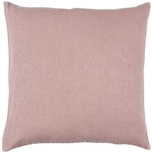 Lněný povlak na polštář Dusty Pink 50 × 50 cm