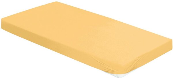 Bierbaum jersey prostěradlo med - 80-100 x 200 cm