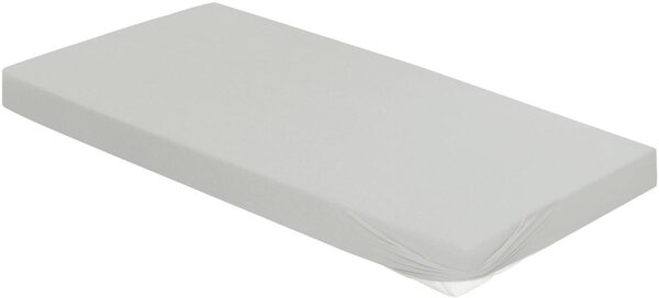 Bierbaum jersey prostěradlo sv. šedá - 80-100 x 200 cm