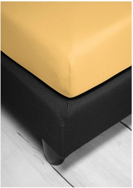 Bierbaum jersey prostěradlo med - 80-100 x 200 cm