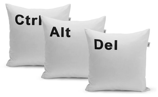Sablio Polštáře Ctrl + Alt + Del