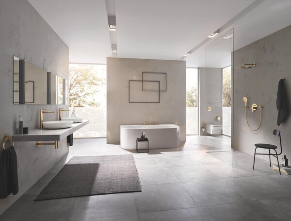 Grohe Nova Cosmopolitan S splachovací tlačítko pro WC Cool Sunrise 37601GL0