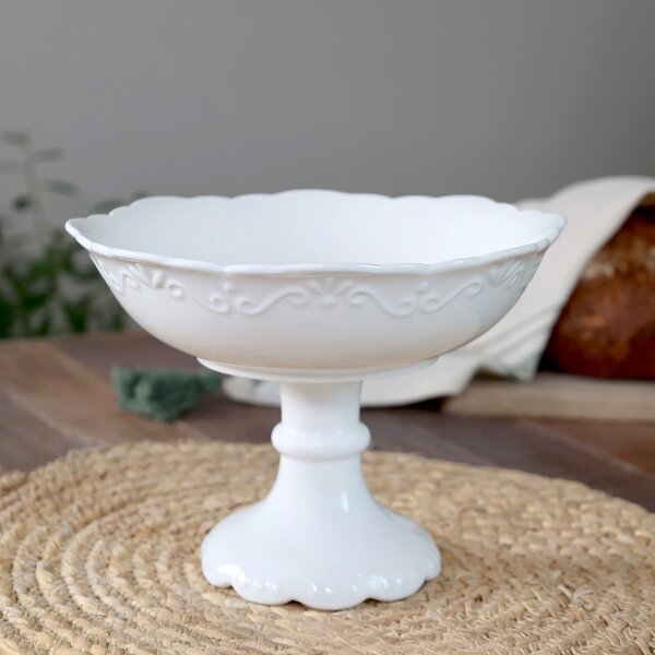 Porcelánová mísa na nožce Provence