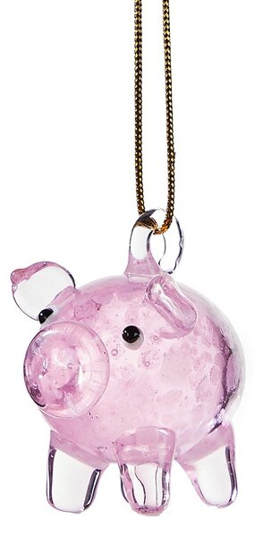 PIGGY Prasátko skleněné 4 cm