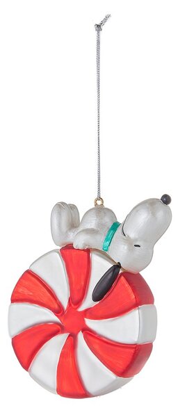 PEANUTS Skleněná ozdoba "Snoopy Candy"