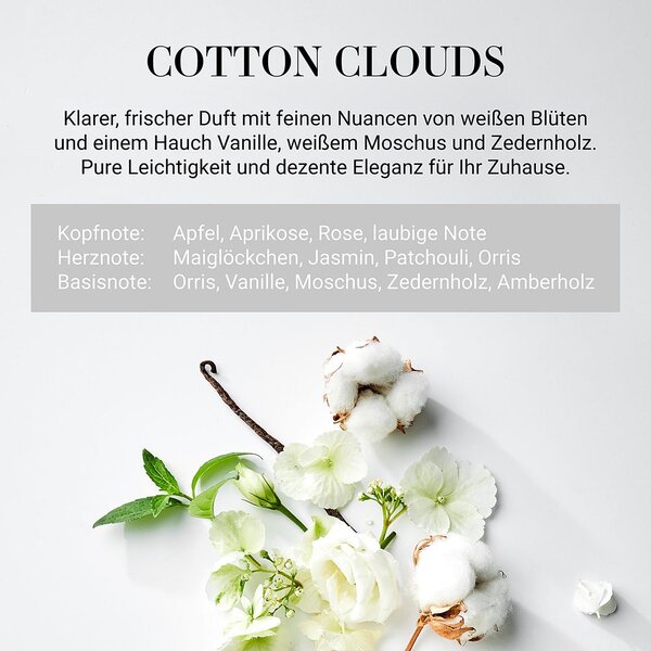 HOME & SOUL Vonná svíčka se sójovým voskem No. 1 Cotton Clouds